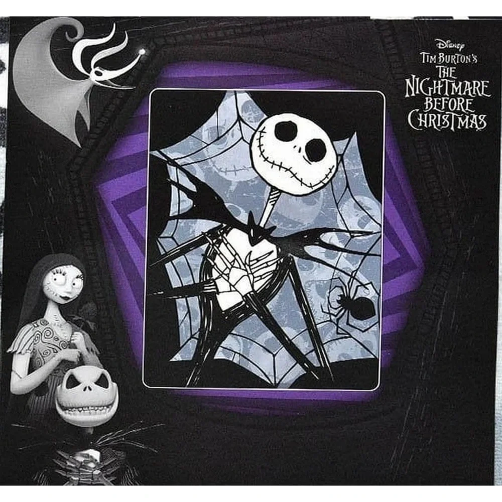 Nightmare Before Christmas Jack Skellington Silky Soft Throw Blanket, 46
